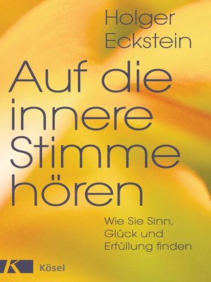 cover image of Auf die innere Stimme hören